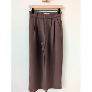 Abercrombie & Fitch Brown Wide Leg Pants